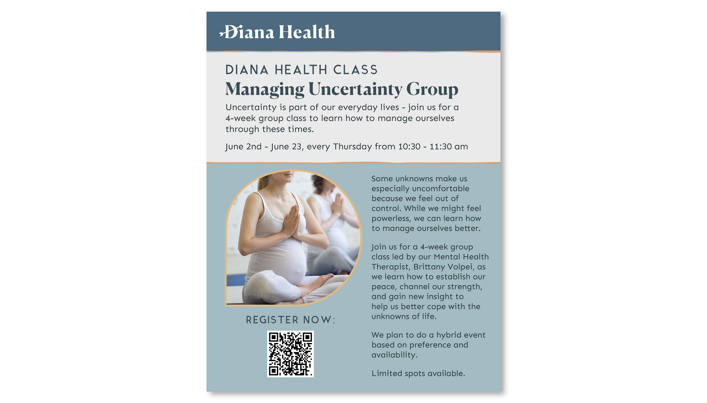 MEDICAL-DIANA-class-promo-flyer